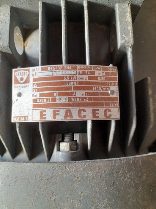 Motor Elétrico 7,5CV (Trifasico)