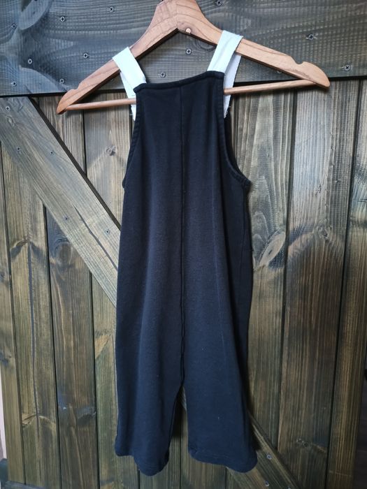 Ogrodniczki bawełniane unisex, r. 104