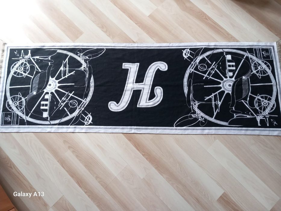 Hermes szalik welniany duży