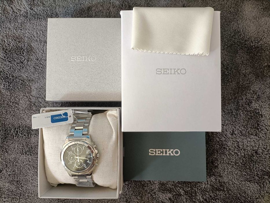 Seiko Novo Chronograph com Bracelete