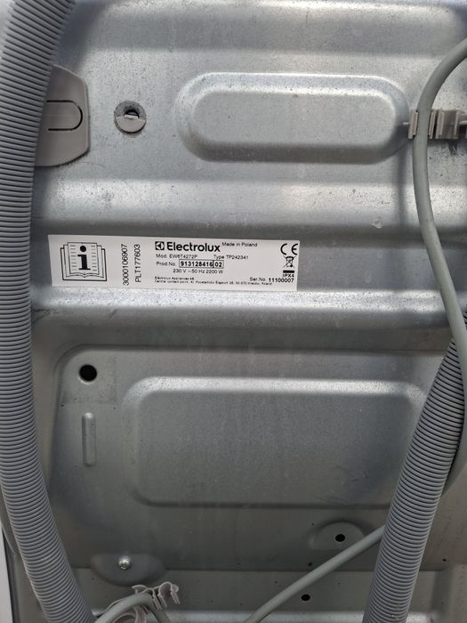 Pralka electrolux perfectcare 600 1-7kg
