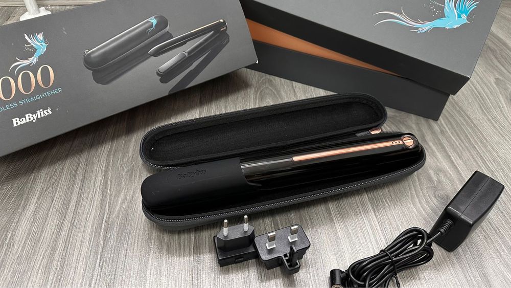 Випрямляч для волосся бездротовий Babyliss 9000