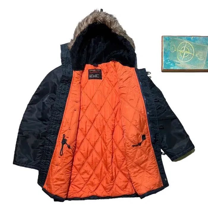 Зимова куртка парка Flight military N3B тепла рS оутдор нейлонова