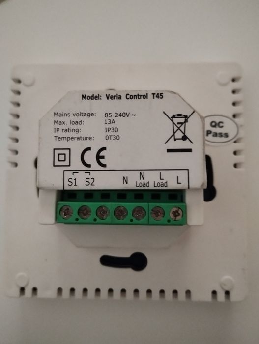 Termostat veria t45