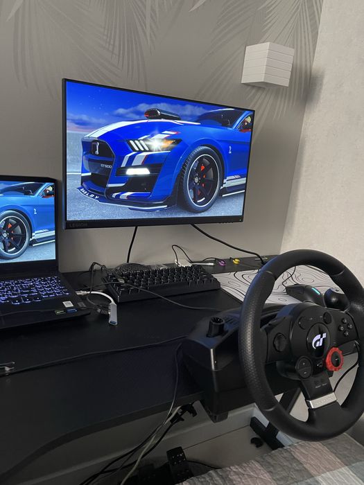 Проводной руль Logitech  Driving Force GT (PC/PS3/PS4/PS5