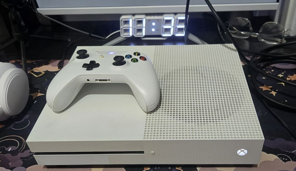Xbox One S em funcionamento