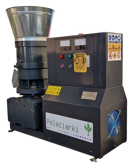 ZESTAW PRODUKCJA Peletu dla Stolarni Stolarzy Tartaku PELECIARKA 22 kW