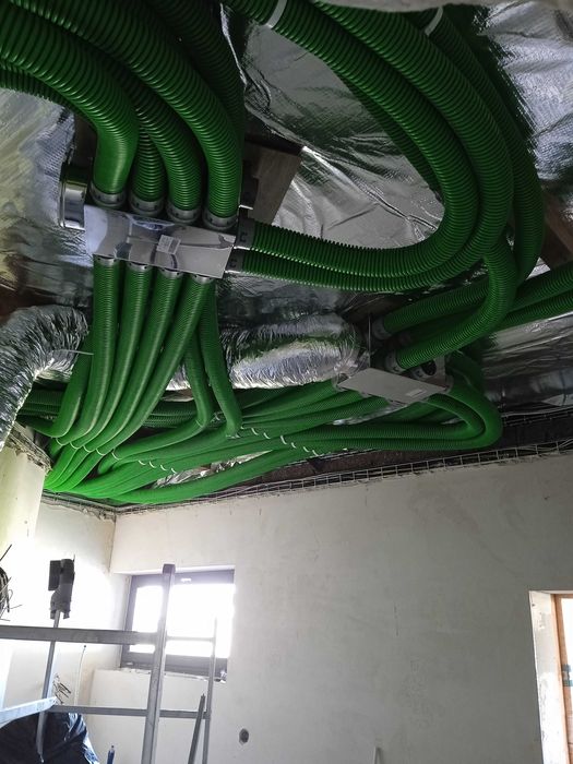 Rekuperacja montaż + dokumenty do odbioru budynku