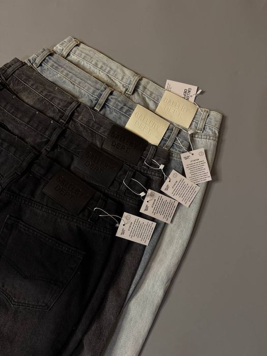 Чоловічі джинси Flared Gallery Dept сині стильні