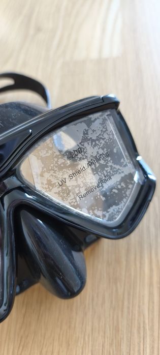 Máscara de mergulho/snorkeling com lentes -2.0 (nova)