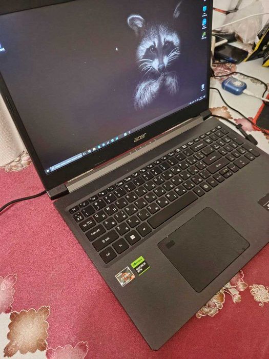 Игровой ноутбук Aspire A715-43G с RTX 3050 TI И 32 гб ОЗУ