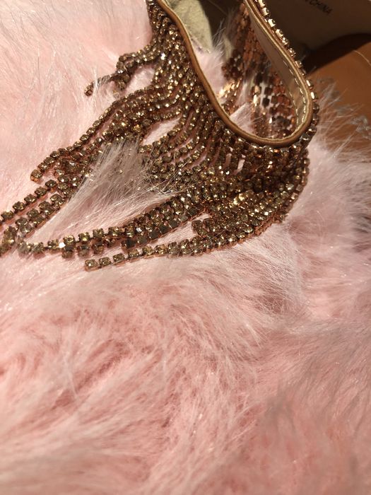 Sandalias salto alto com strass tmn 39 novos