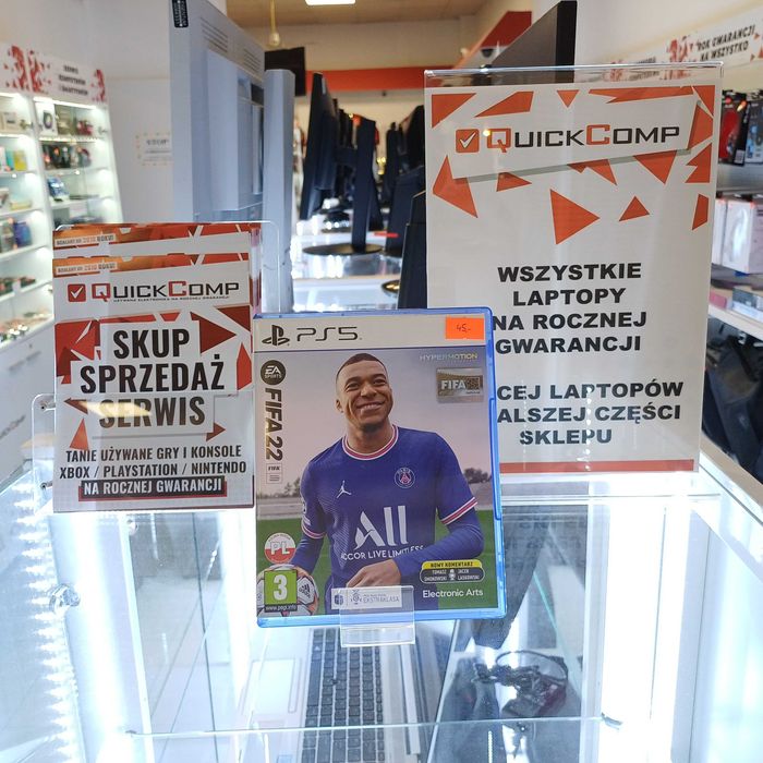 Gra PlayStation 5 / PS5 Fifa 22 Gwarancja 1 rok QUICK-COMP Przemyśl