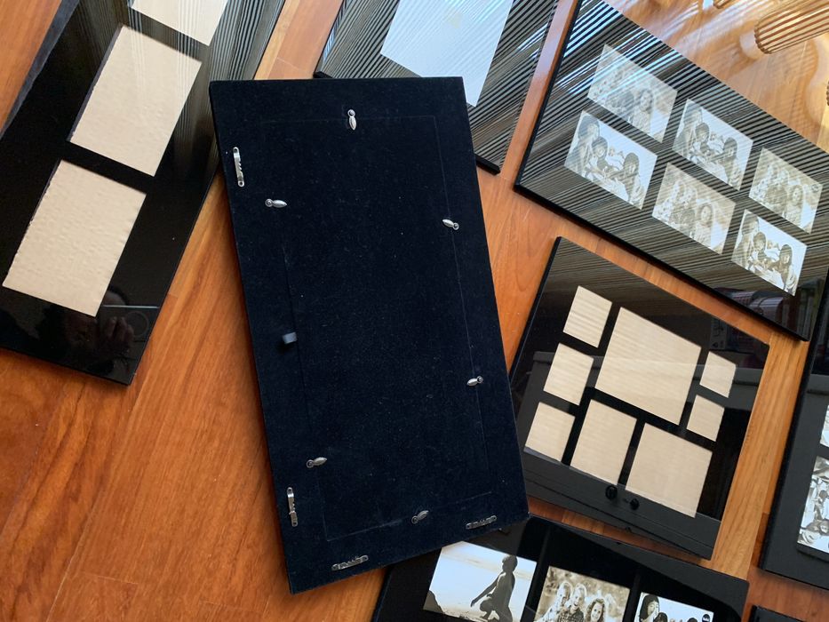Conjunto Molduras  parede para fotografias