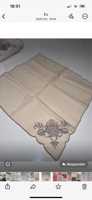 Toalha Bordado da Madeira