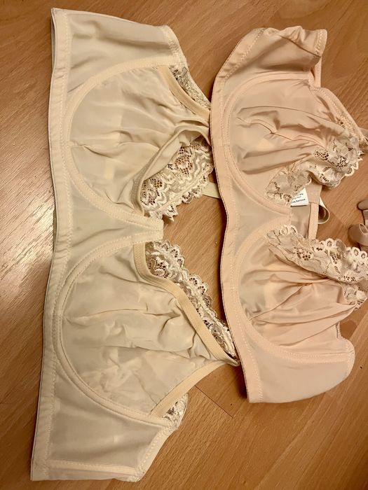 Staniki do karmienia, biustonosz. PLUS SIZE. 3 XL. Z ozdobną koronką