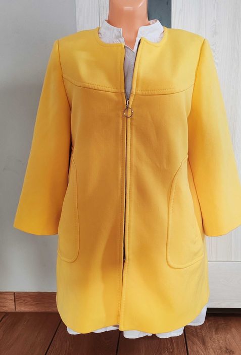 Płaszcz wiosenny zara 42 xl