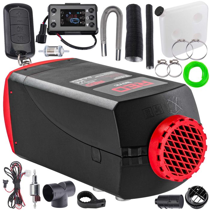 nagrzewnica olejowa spalinowa ogrzewanie postojowe 8kw 12 v dc rtago0127