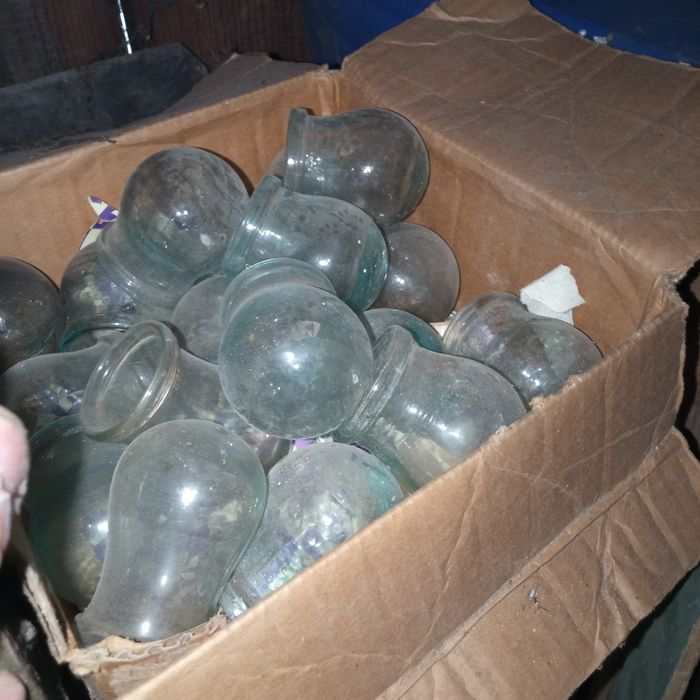 Вінтажні Банки для масажа медичні