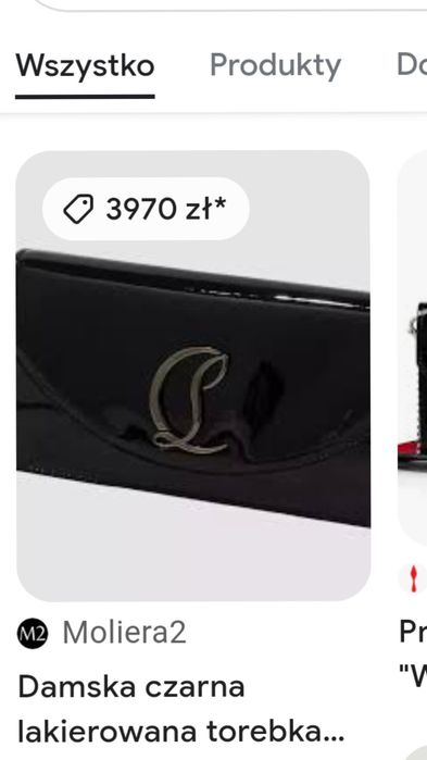 Torebka Christian Louboutin limited edyttion withe