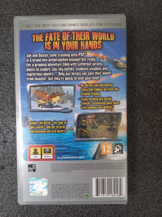 Jack and Daxter: The Lost Frontier PSP, stan BDB