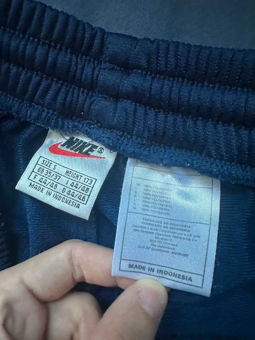 Nike Vintage Track Pants 80s Center Swoosh Rare Unisex S/M