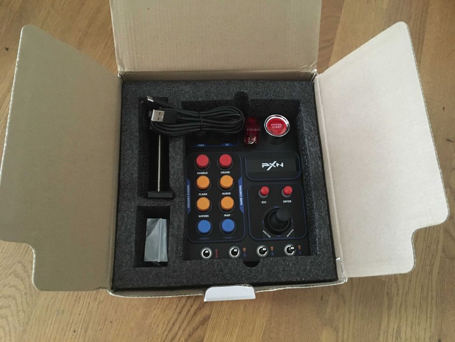 Button Box PXN CB1 do Sim Racing Moza Fanatec Thrustmaster Logitech
