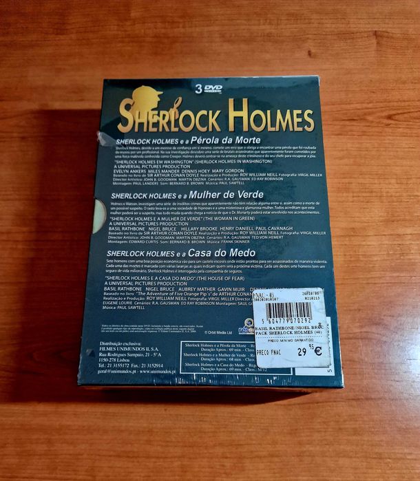 SHERLOCK HOLMES - The Films Starring Basil Rathbone and Nigel Bruce, Vol. 3 (NEW)64170809583873121