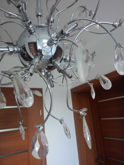 Lampa chromowana