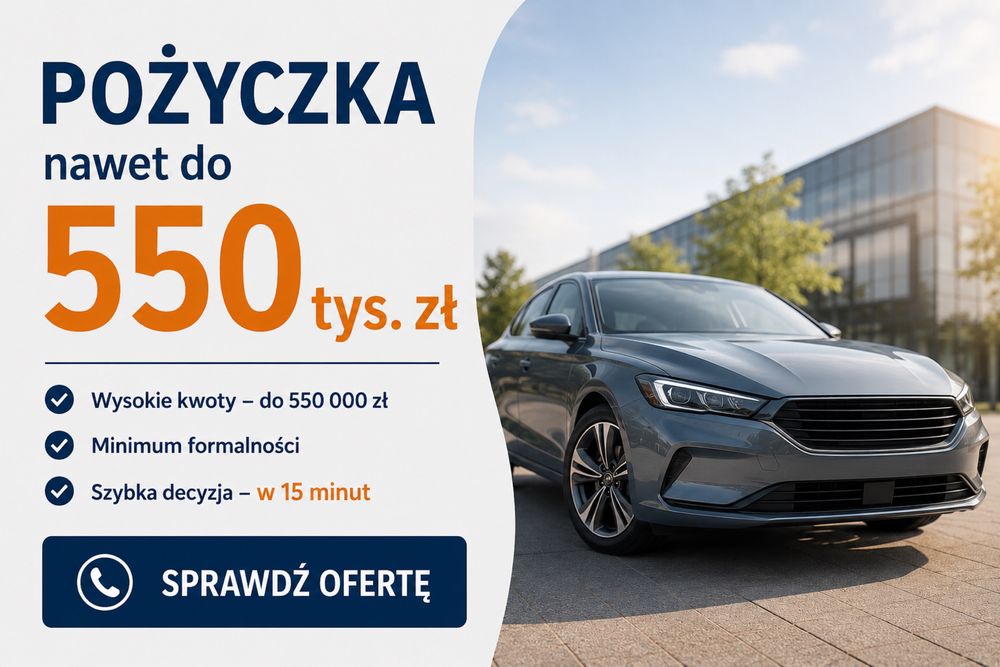 Pożyczki Prywatne Online. Kredyt 24/7. Na dowód osobisty. Bez baz bik.