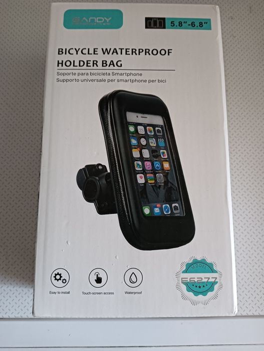 Suporte de telemóvel impermeável