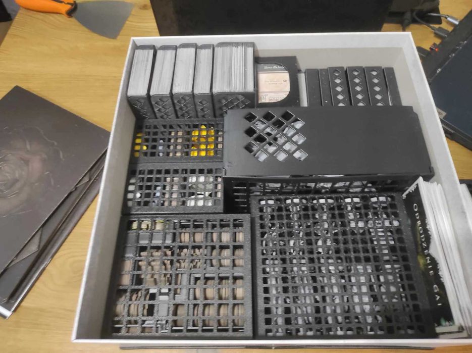 Insert 3D do gry planszowej BLACK ROSE WARS: REBIRTH – ALL IN