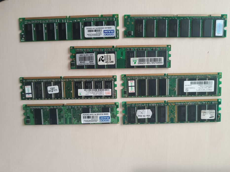 Оперативна пам'ять DDR , DDR-2 , DDR-3 , PC-133