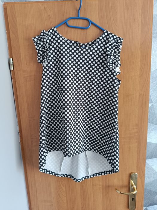 Bluzka w kropki elegancka