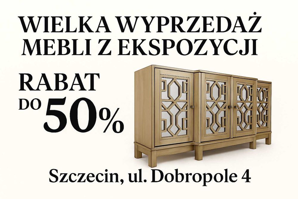 Komoda ALDO 01 3‑drzwiowa Orzech Columbia – Nowa