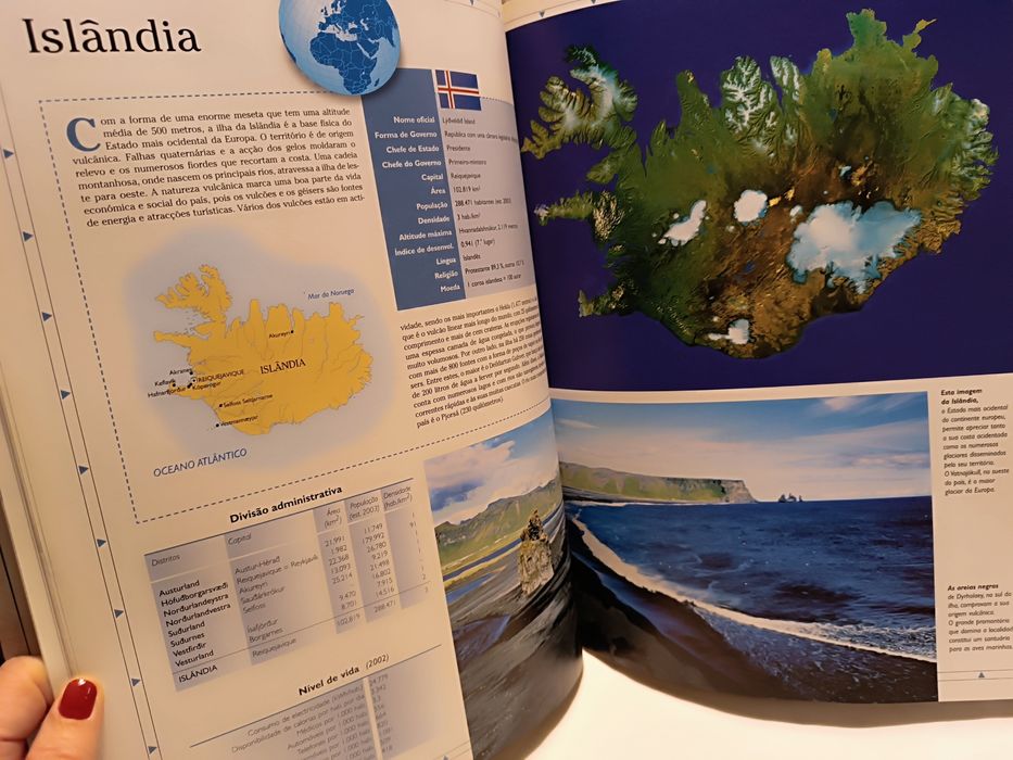 Atlas Nacional Geographic. Europa I. Em Português