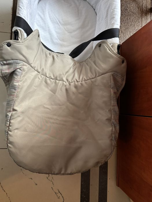 Wózek spacerowy + gondola Emmaljunga 2w1 + torba