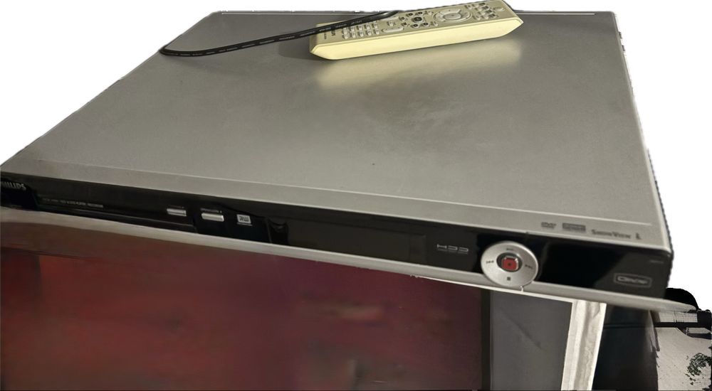 Philips Dvd-hard Drive Player/recorder Dvdr3455h/37 Hdd Usb Rw