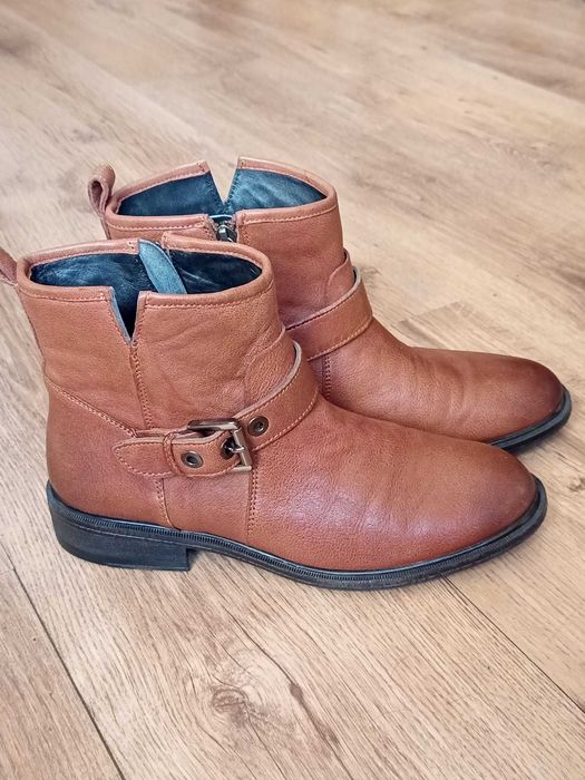 buty botki kozaki GEOX skóra naturalna j.nowe