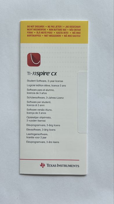 Calculadora TI-nspire CX II-T