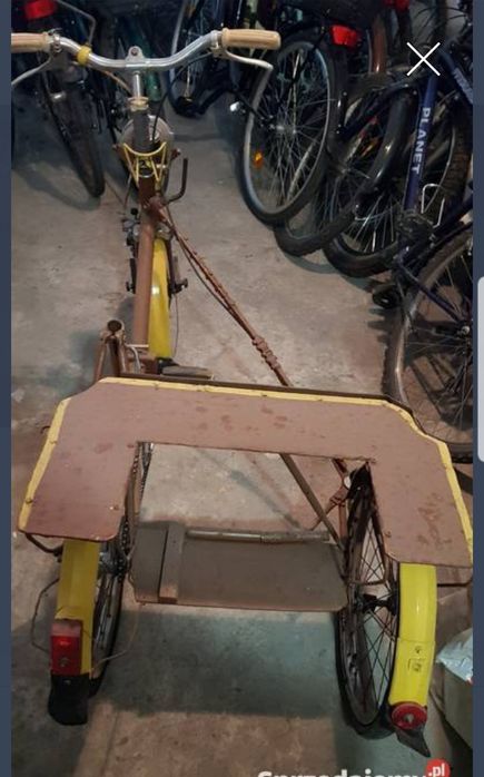 Rower trójkołowy Wigry PRL stan dobry