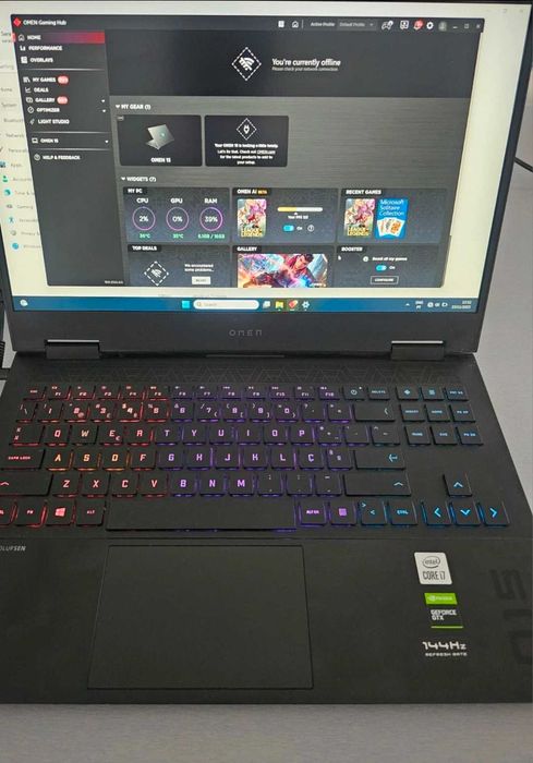Portatil omen gaming