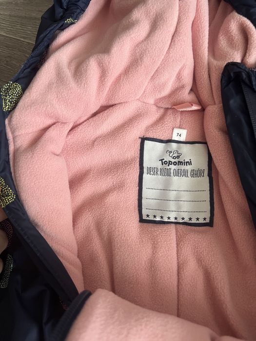 Зимовий комбінезон на дівчинку