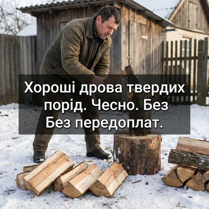 Продам нормальні дрова. Порода як сказали, все чесно, без передоплат