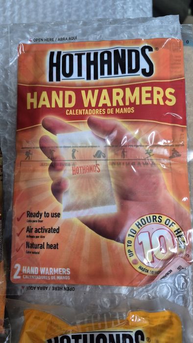 Ogrzewacze do rąk .