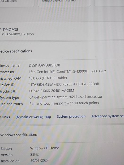 Laptop gaming asus rog flow x16 GV601VV