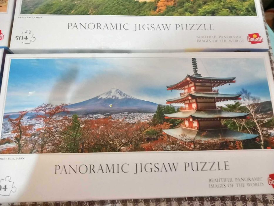 Panoramic Jigsaw Puzzles NOVO - vários com 25% de desconto