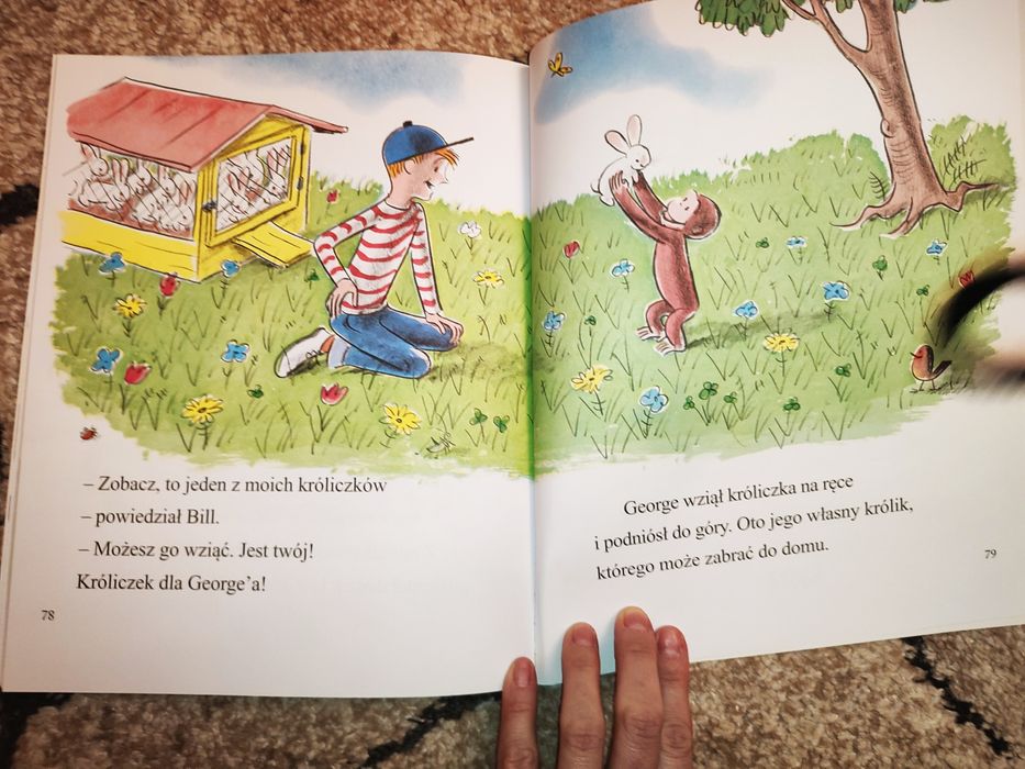 Książka "Ciekawski George puszcza latawiec"