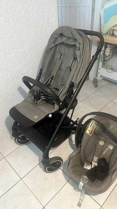 Carrinho e ovo  bebe usado cybex