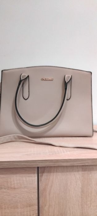 Torebka damska beżowa